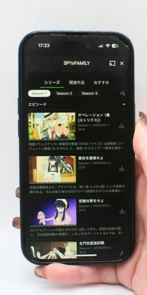 Hulu_作品ページでのシーズン選択の有無