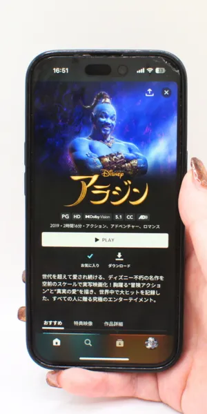 ディズニープラス_ブックマーク機能の有無（マイリスト）1