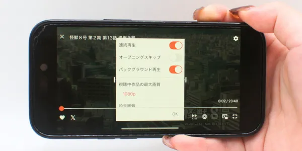 dアニメストア_対応画質
