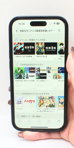 dアニメストア_作品ページでのシーズン選択の有無